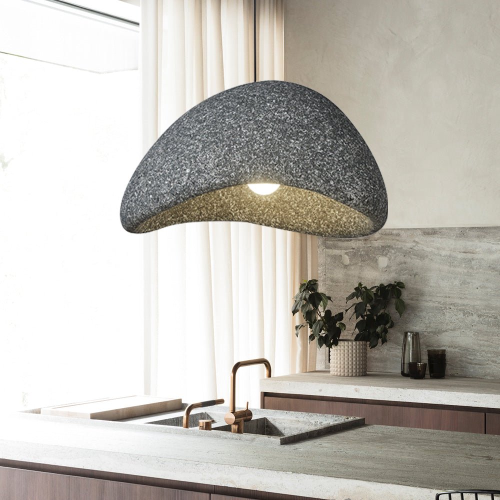 Unique Handmade Speckled Pendant Light