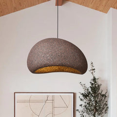 Unique Handmade Speckled Pendant Light