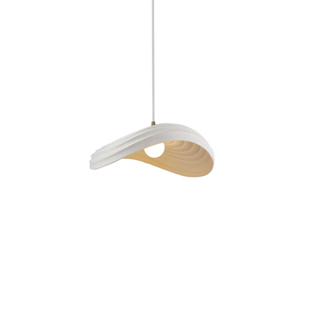 Unique Layered Shape Curved Pendant Light