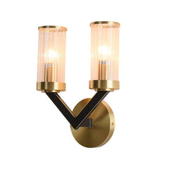 V-shape Cylinder Creative Vanity Wall Sconce