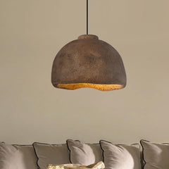 Wabi-Sabi Bell-Shaped Pendant Lighting