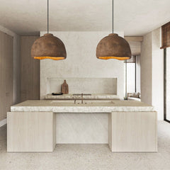 Wabi-Sabi Bell-Shaped Pendant Lighting