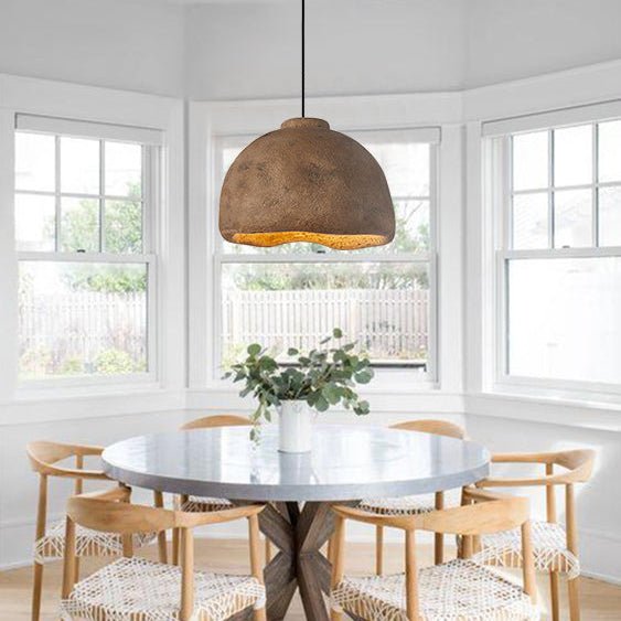 Wabi-Sabi Bell-Shaped Pendant Lighting