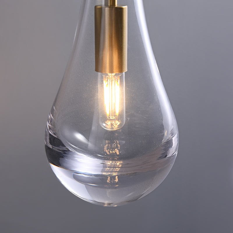 Water Drop Glass Shade Wall Sconce