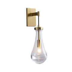 Water Drop Glass Shade Wall Sconce