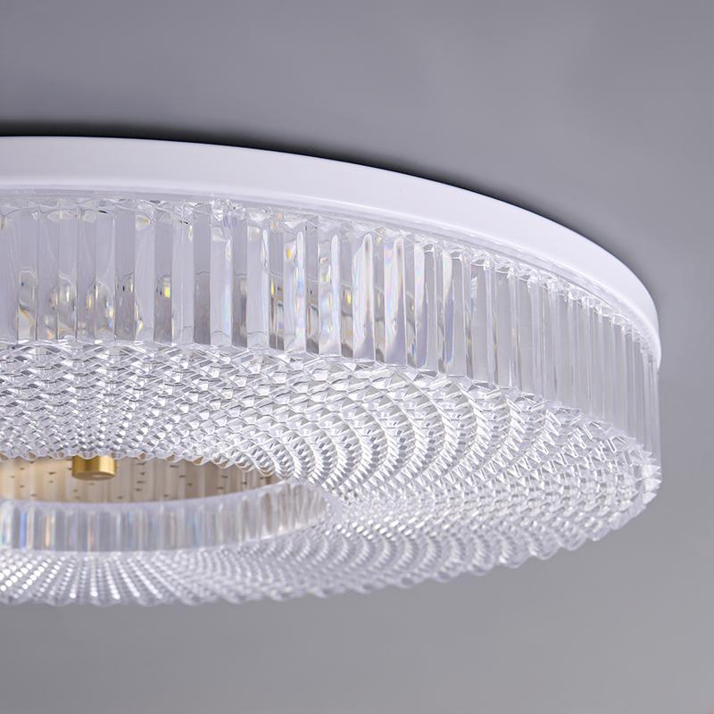White Acrylic LED Flush Mount Ceiling Lights