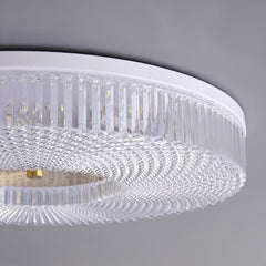 White Acrylic LED Flush Mount Ceiling Lights