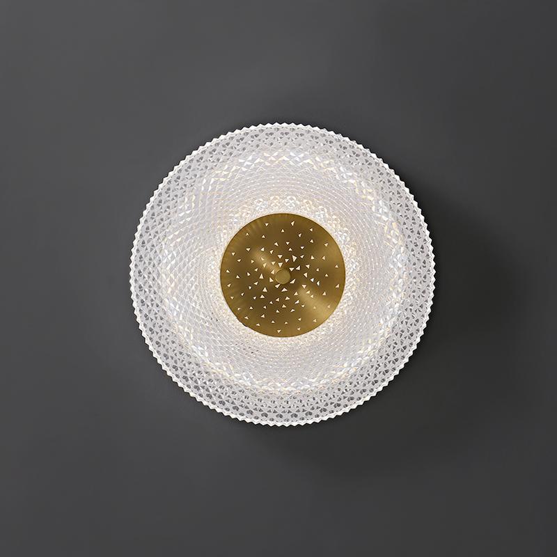 White Acrylic LED Flush Mount Ceiling Lights