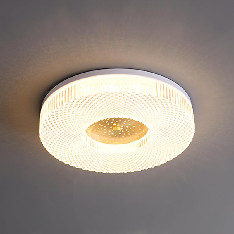 White Acrylic LED Flush Mount Ceiling Lights