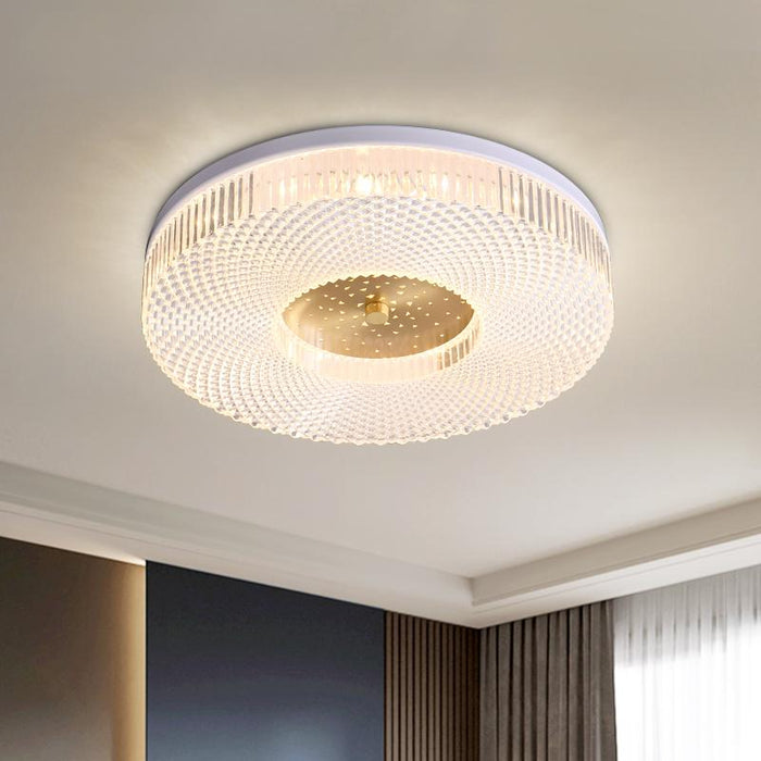 White Acrylic LED Flush Mount Ceiling Lights
