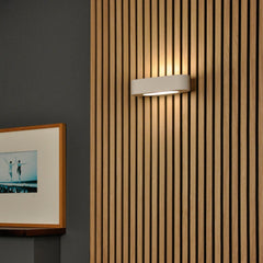 Soft-2 Plaster Wall Light - Combining Soft Curvature with Clean Lines
