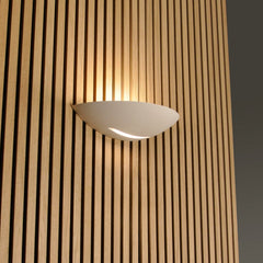 T6218 Curved Plaster Wall Light