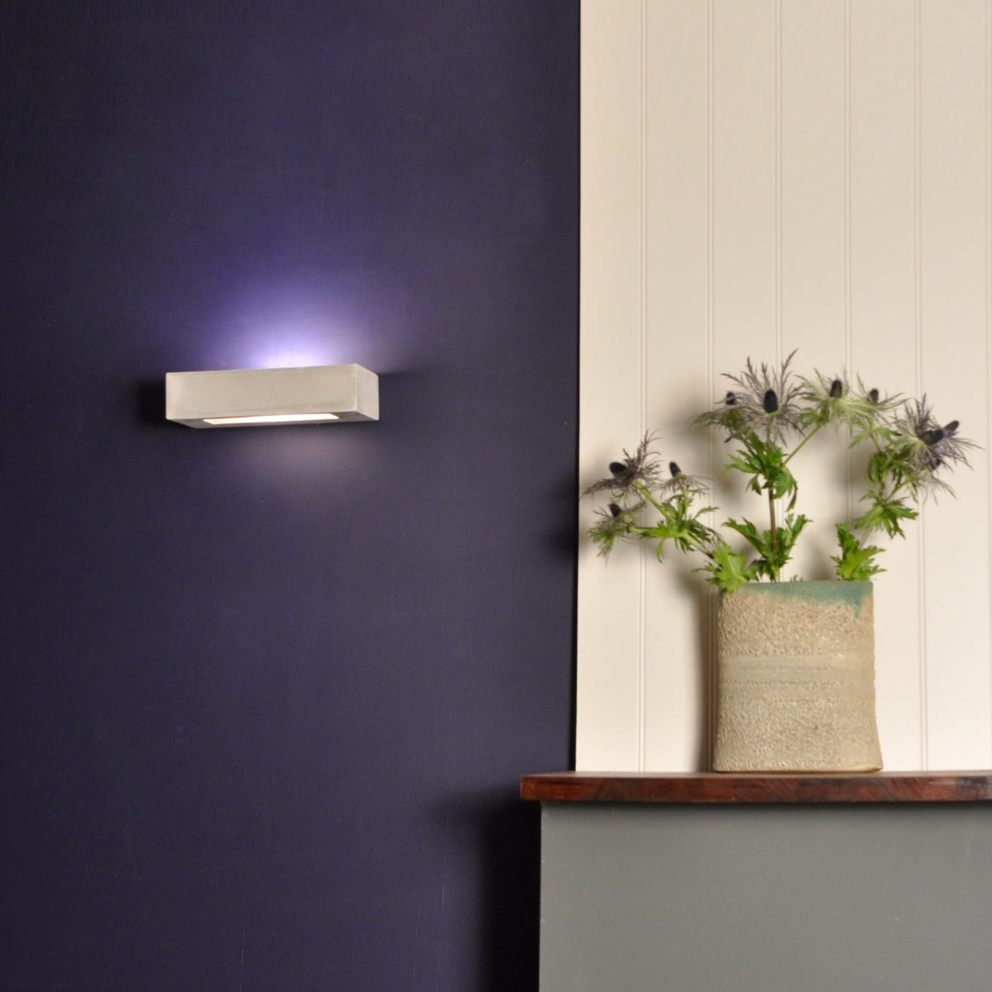 TR9455 Linear Plaster Wall Light