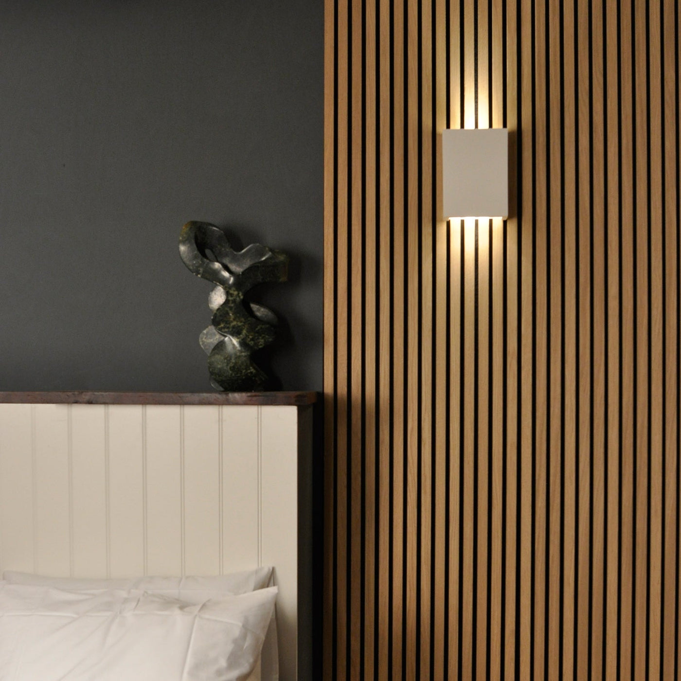TR5226 SlimLine Linear Plaster Small Panel Wall Light (Integrated Emergency Option)