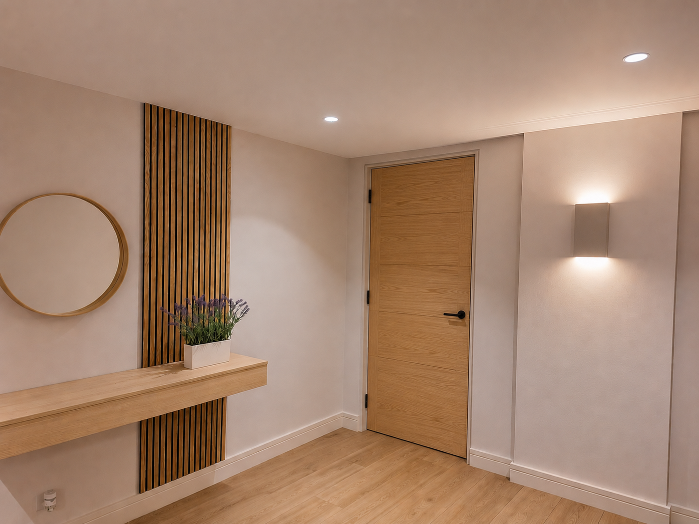 TR7226 SlimLine Linear Plaster Wall Light (Integrated Emergency Option)
