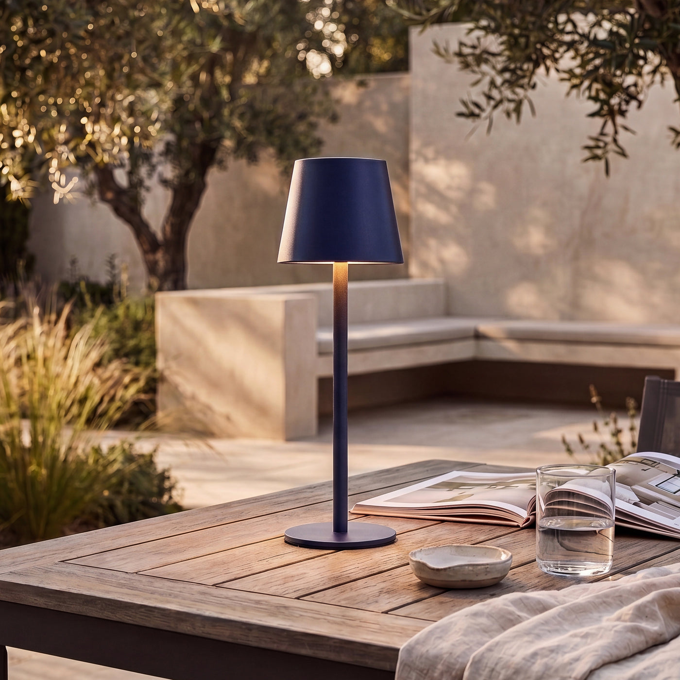 Turin Lamp Navy