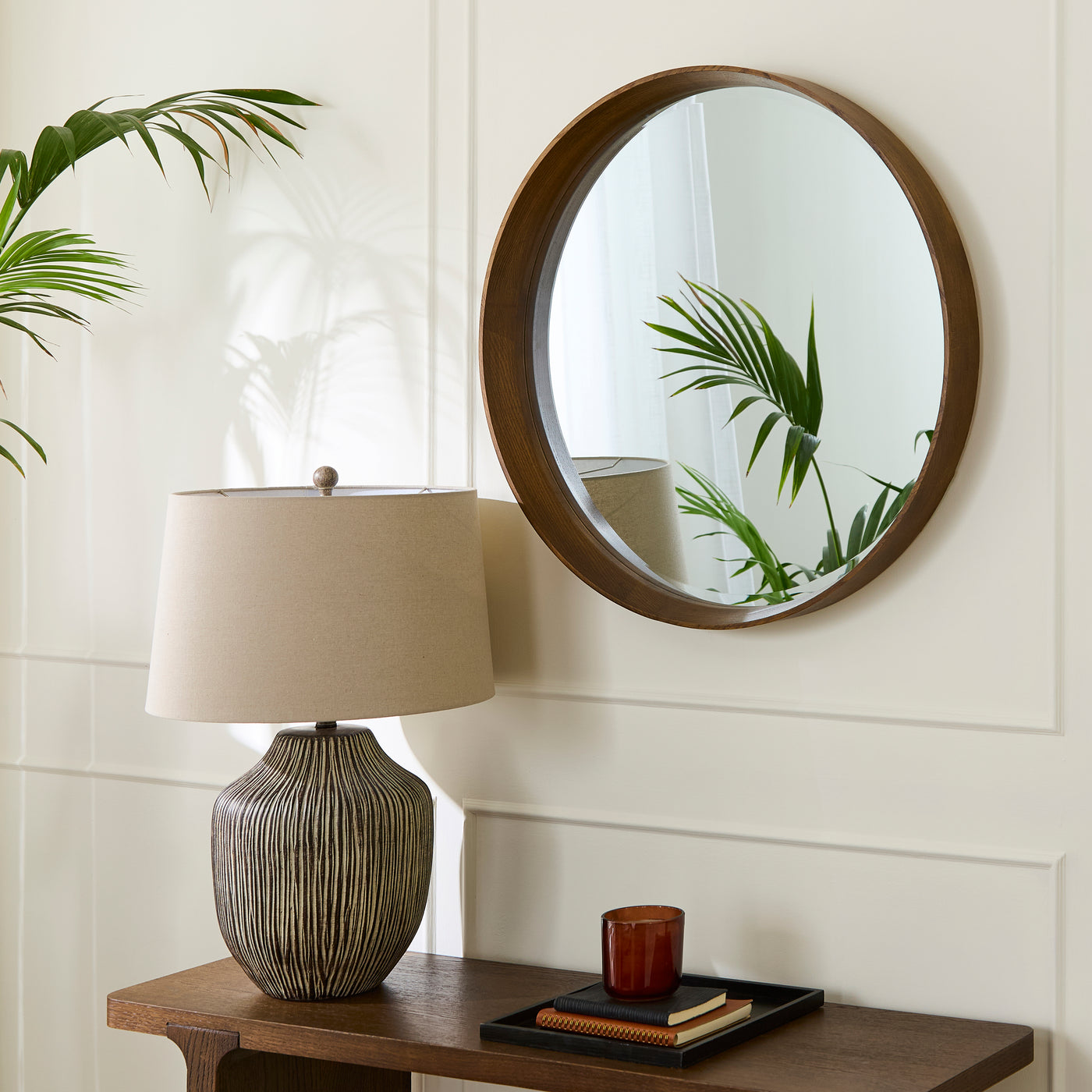 Terri Tiered Floor Lamp - Natural