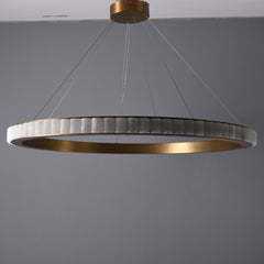 Yohanna Alabaster Pendant 55"